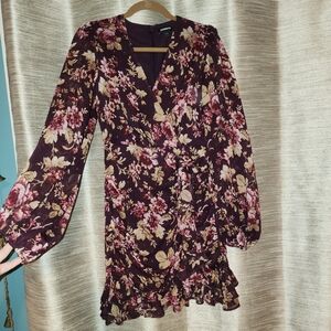 EXPRESS Long sleeve dress